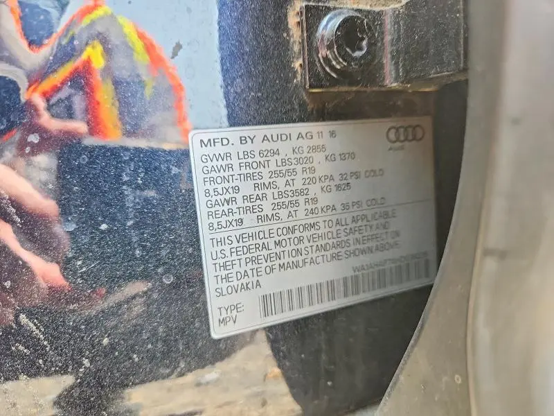2017 AUDI Q7 PREMIUM  