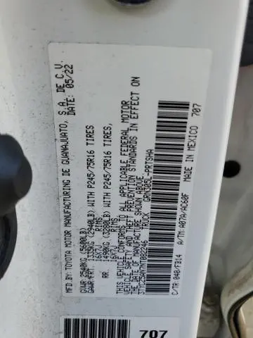 2022 TOYOTA TACOMA DOUBLE CAB  