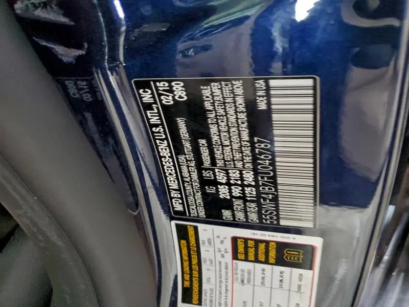 2015 MERCEDES-BENZ C 300  