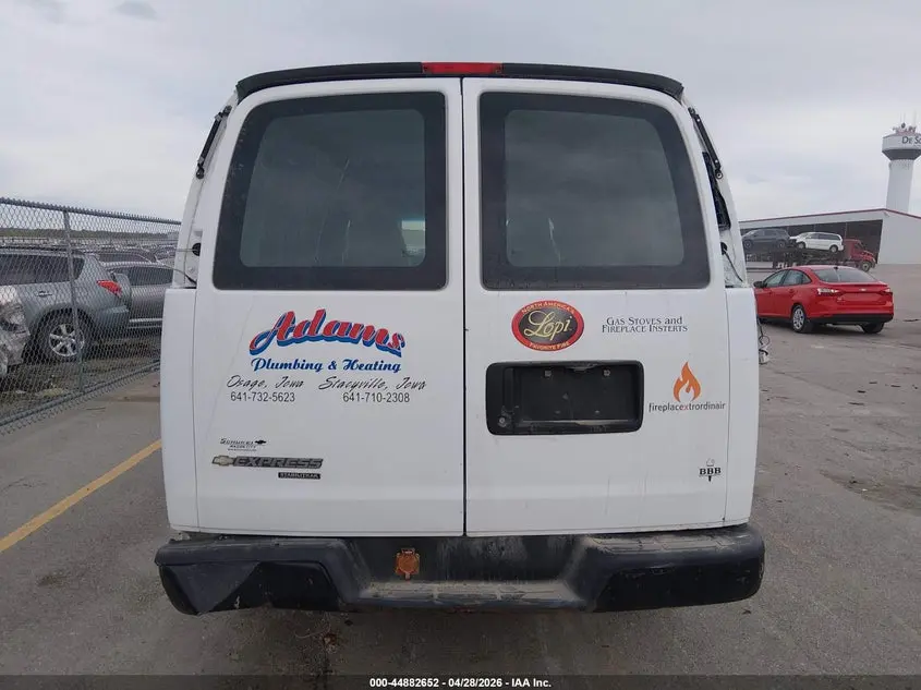 2013 CHEVROLET EXPRESS 2500 WORK VAN