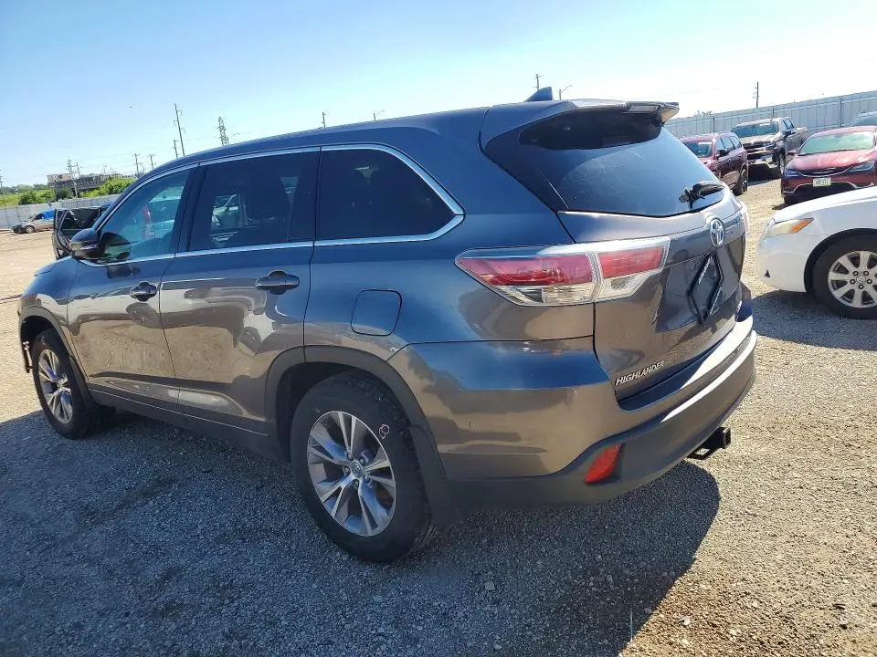 2015 TOYOTA HIGHLANDER LE PLUS  