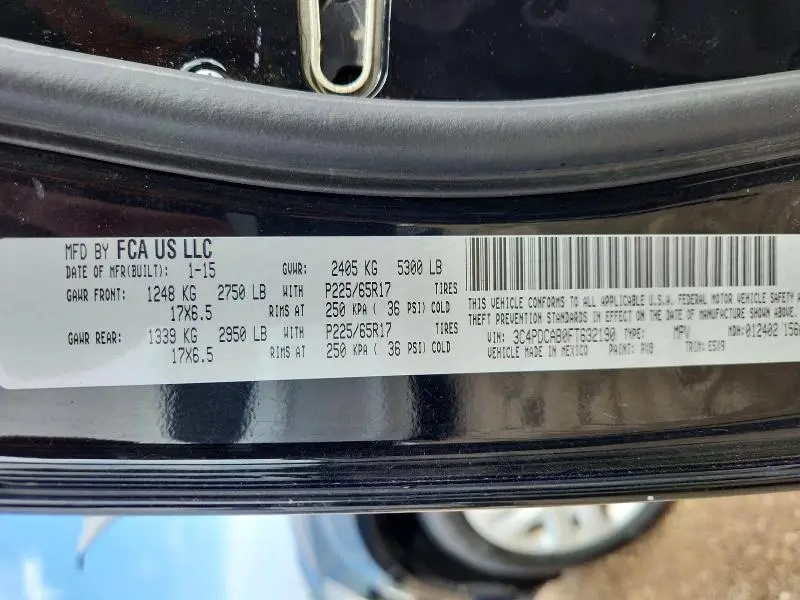 2015 DODGE JOURNEY SE  