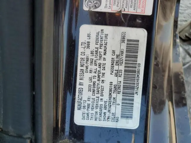 2013 NISSAN 370Z BASE