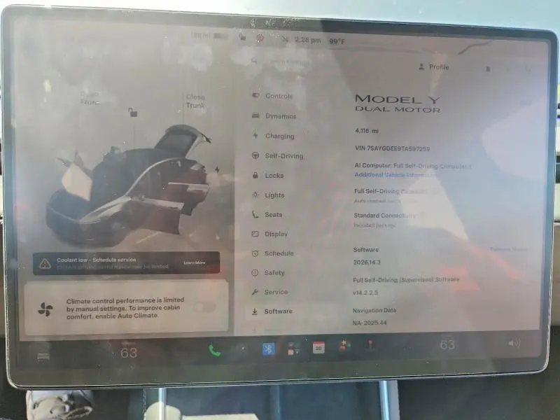 2026 TESLA MODEL Y   