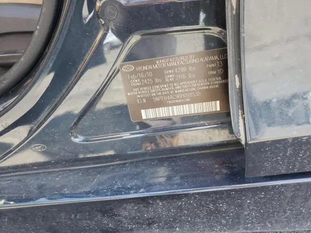 2011 HYUNDAI SONATA GLS  