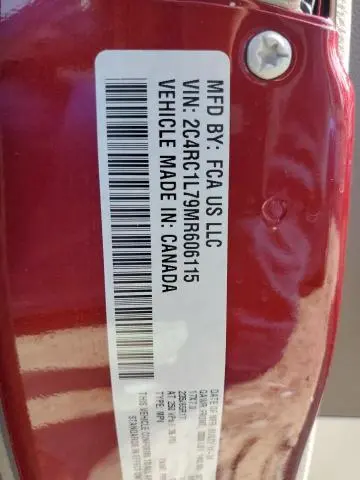 2021 CHRYSLER PACIFICA HYBRID TOURING L  