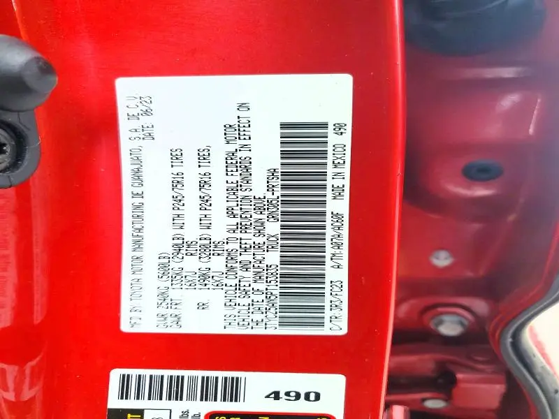 2023 TOYOTA TACOMA SR5 V6  