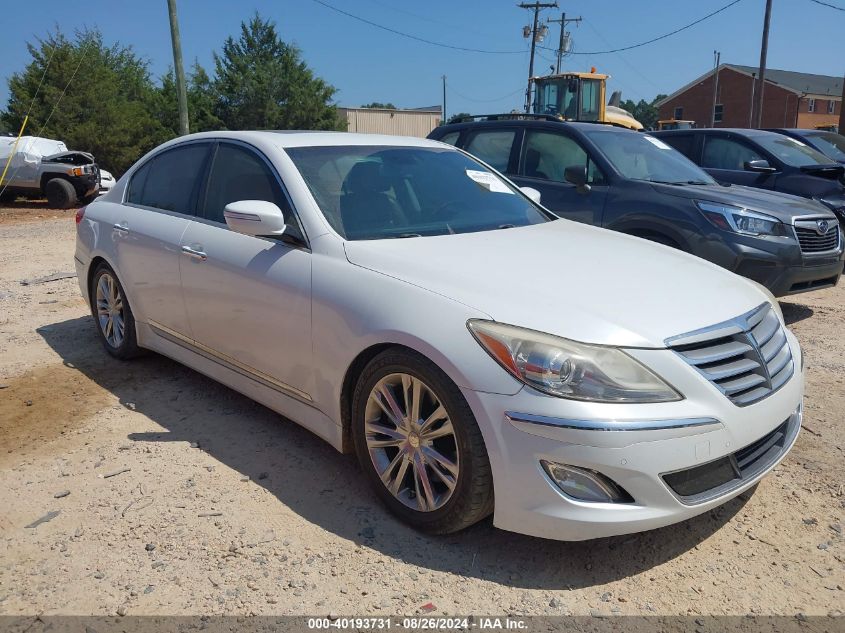 2012 HYUNDAI GENESIS 4.6