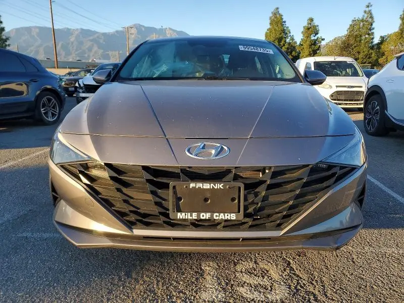 2022 HYUNDAI ELANTRA BLUE  