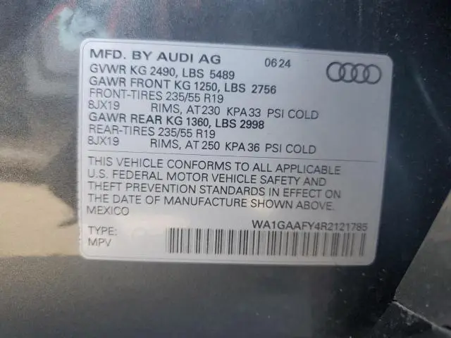 2024 AUDI Q5 PREMIUM 45  