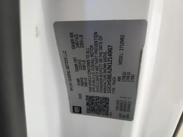 2022 CHEVROLET COLORADO   