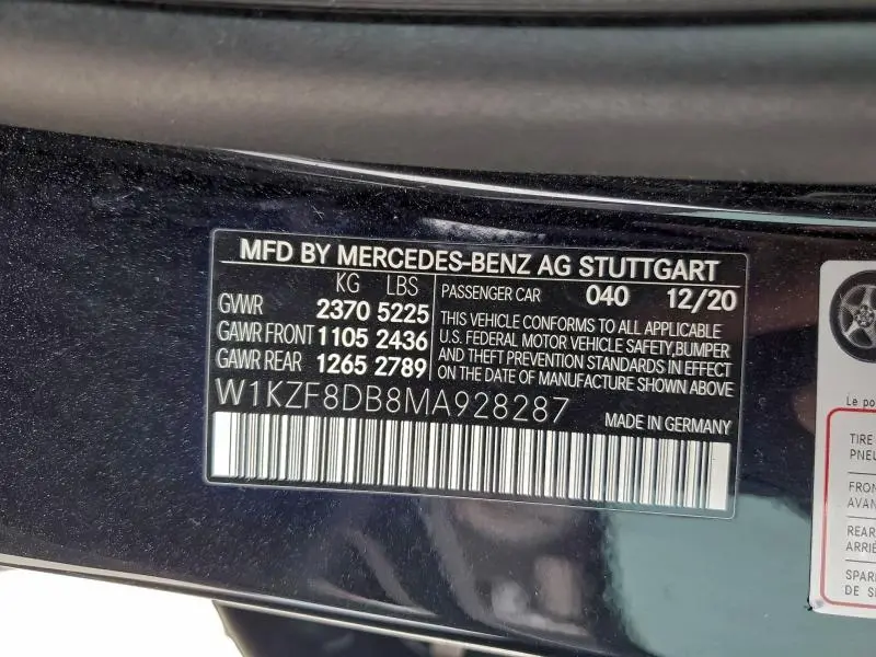 2021 MERCEDES-BENZ E 350  