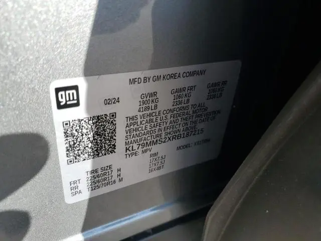 2024 CHEVROLET TRAILBLAZER LS  