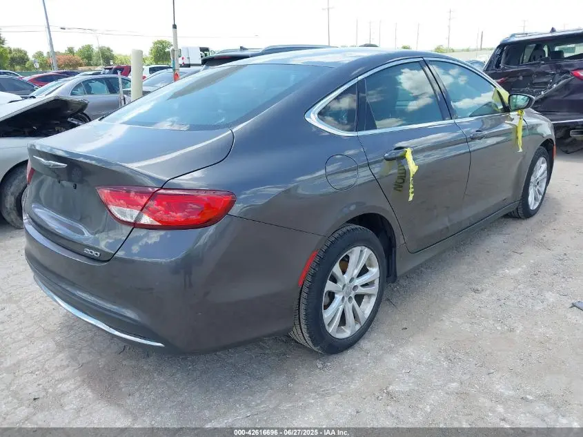 2016 CHRYSLER 200 LIMITED