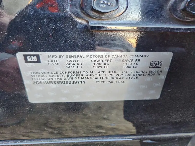 2016 CADILLAC XTS VSPORT PLATINUM  