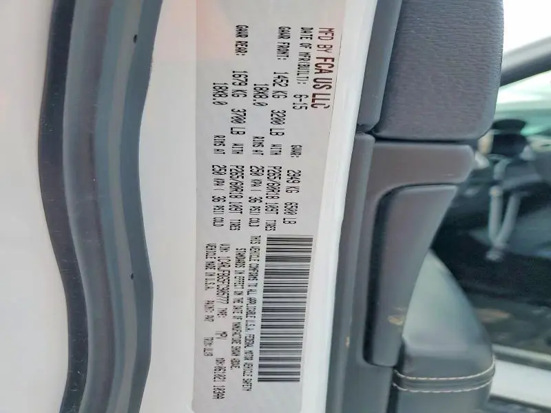 2015 JEEP GRAND CHEROKEE LIMITED  