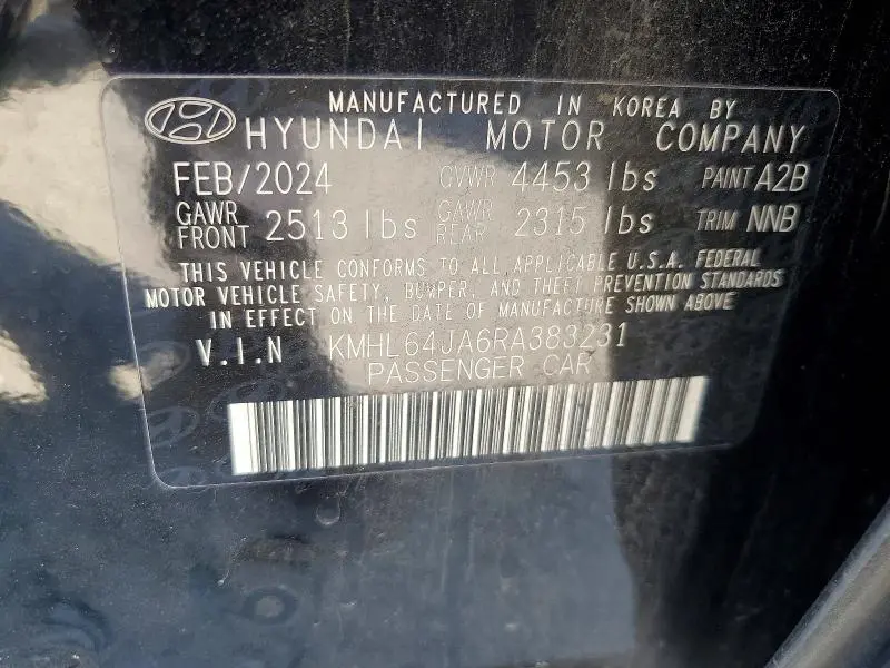 2024 HYUNDAI SONATA SEL  