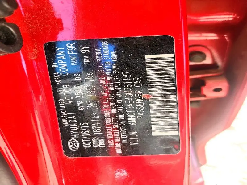 2016 HYUNDAI ACCENT SE  
