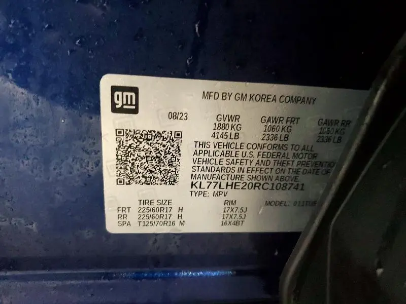 2024 CHEVROLET TRAX 1LT  