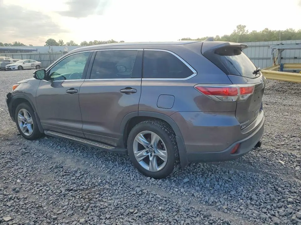 2016 TOYOTA HIGHLANDER LIMITED PLATINUM  