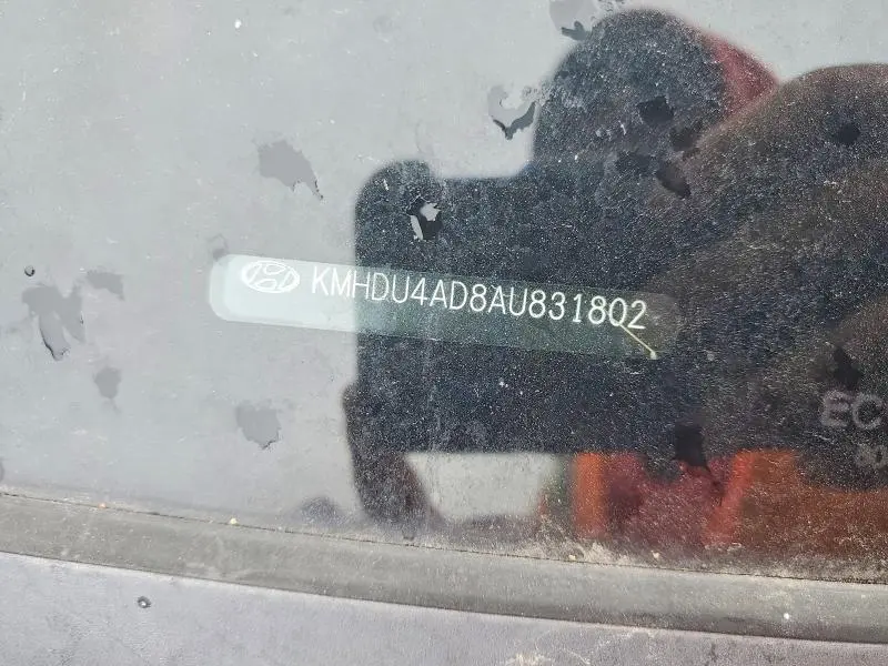 2010 HYUNDAI ELANTRA BLUE  