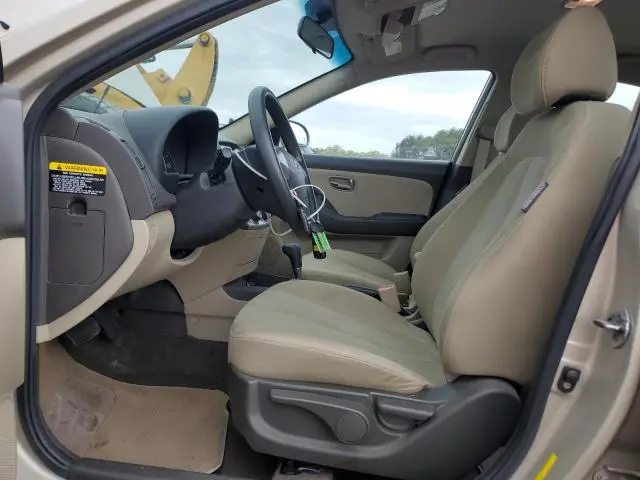 2010 HYUNDAI ELANTRA BLUE  