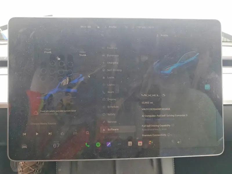 2022 TESLA MODEL 3   