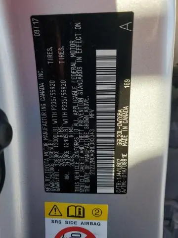 2017 LEXUS RX 350 BASE  