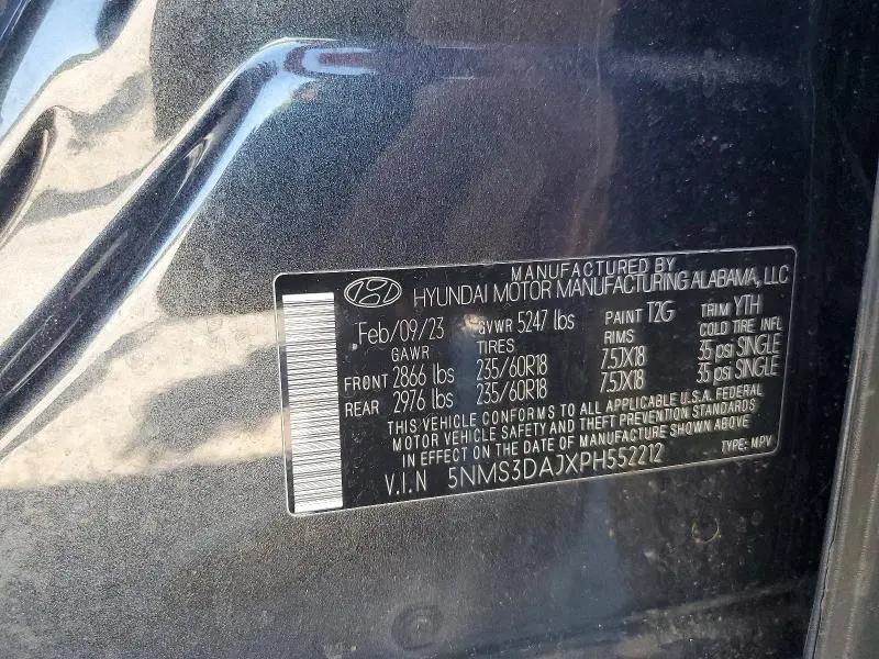 2023 HYUNDAI SANTA FE SEL PREMIUM  