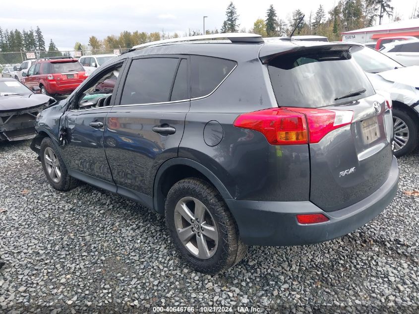 2015 TOYOTA RAV4 XLE