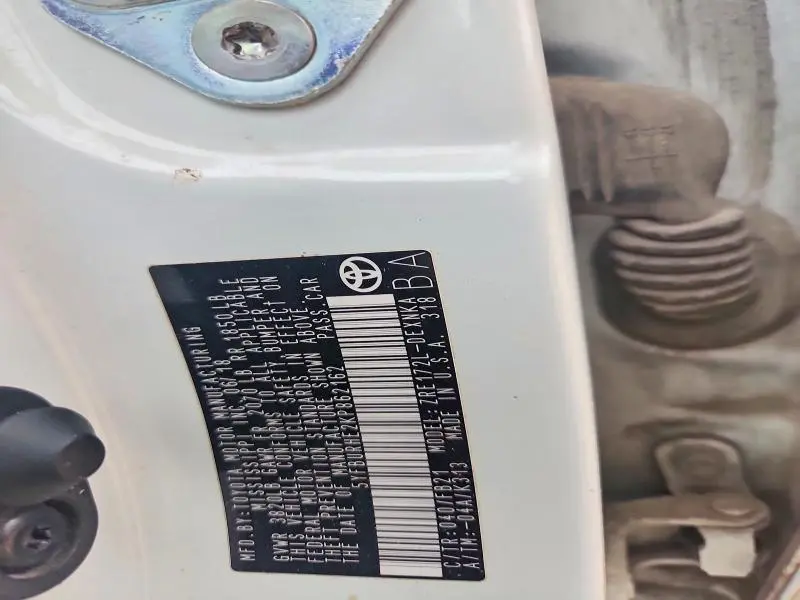 2019 TOYOTA COROLLA L  