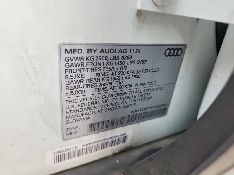 2025 AUDI Q7 PREMIUM  