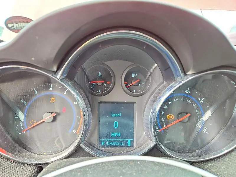2012 CHEVROLET CRUZE LT  