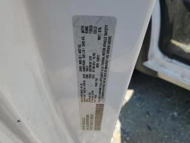 2023 RAM PROMASTER 2500 2500 HIGH  