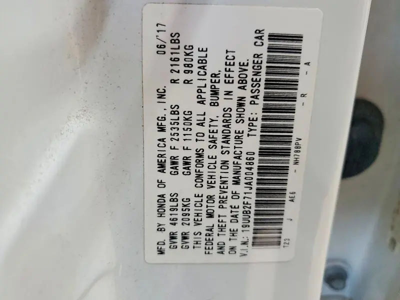 2018 ACURA TLX ADVANCE  