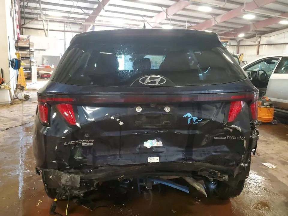 2024 HYUNDAI TUCSON BLUE  