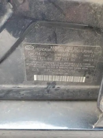 2011 HYUNDAI SONATA SE