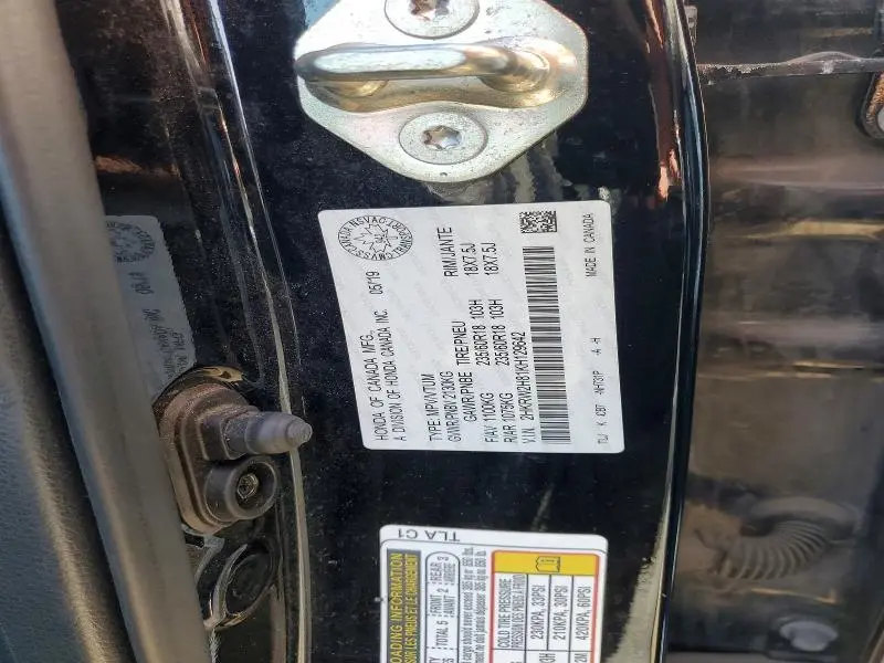 2019 HONDA CR-V EXL  