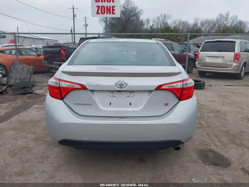 2015 TOYOTA COROLLA S