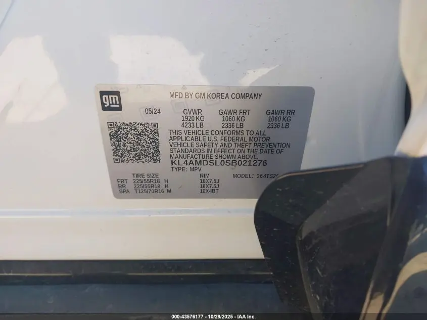 2025 BUICK ENCORE GX SPORT TOURING FWD