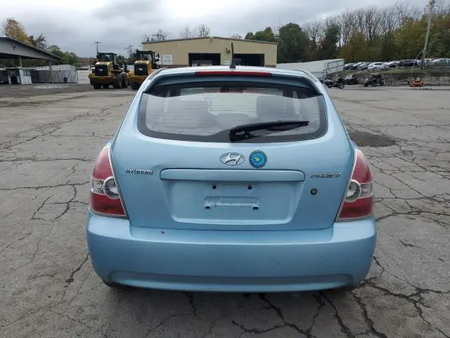 2010 HYUNDAI ACCENT BLUE  