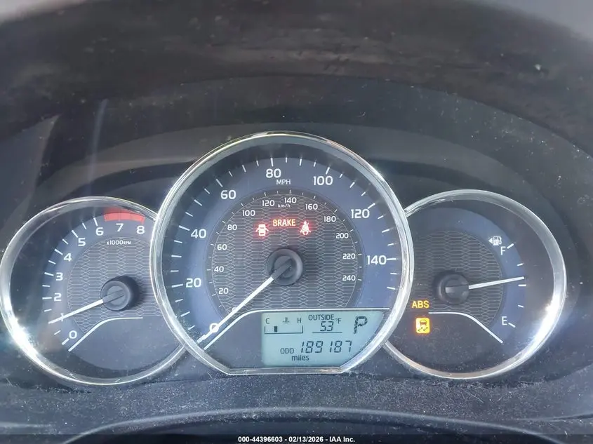 2016 TOYOTA COROLLA LE