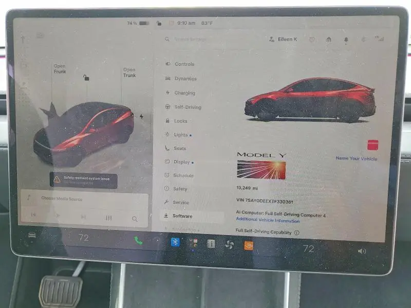 2026 TESLA MODEL Y   