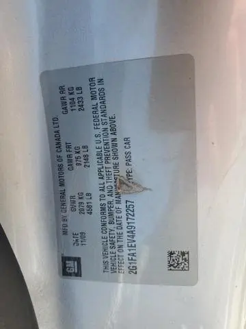 2010 CHEVROLET CAMARO LS  