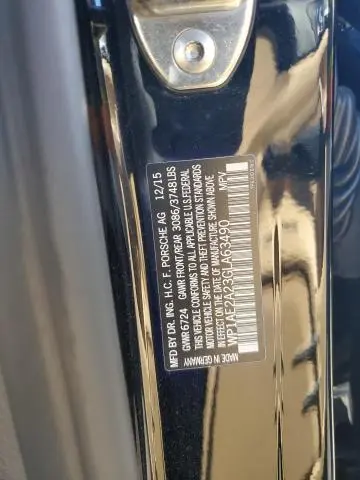 2016 PORSCHE CAYENNE SE HYBRID  