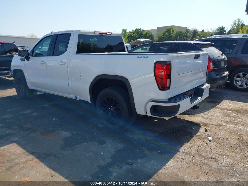 2022 GMC SIERRA 1500 LIMITED 4WD DOUBLE CAB STANDARD BOX ELEVATION