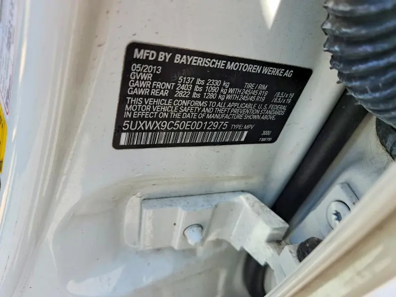2014 BMW X3 XDRIVE28I  