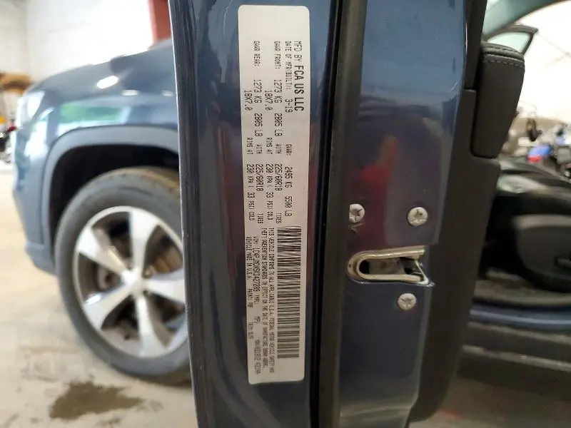 2019 JEEP CHEROKEE LIMITED  