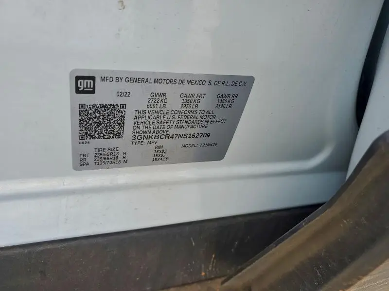 2022 CHEVROLET BLAZER 2LT  