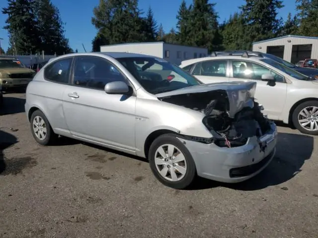 2010 HYUNDAI ACCENT BLUE  